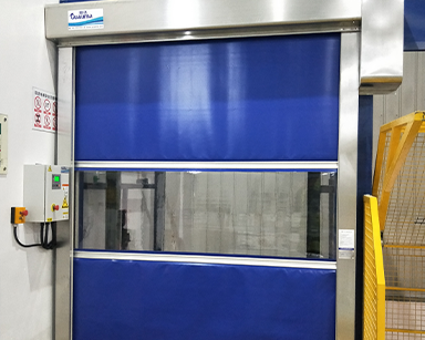 pvc快速卷簾門特點與應用介紹