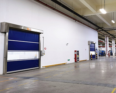 pvc快速卷簾門特點與應用介紹